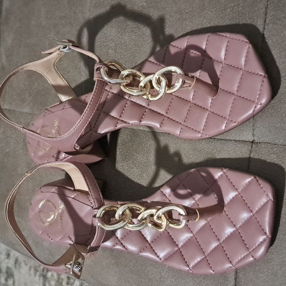 DUMOND MAUVE SANDALS SZ 37
